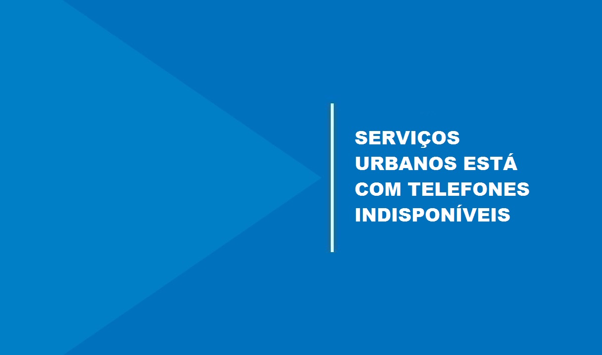 População será atendida pelo celular (53) 991755853, até que as linhas voltem ao normal