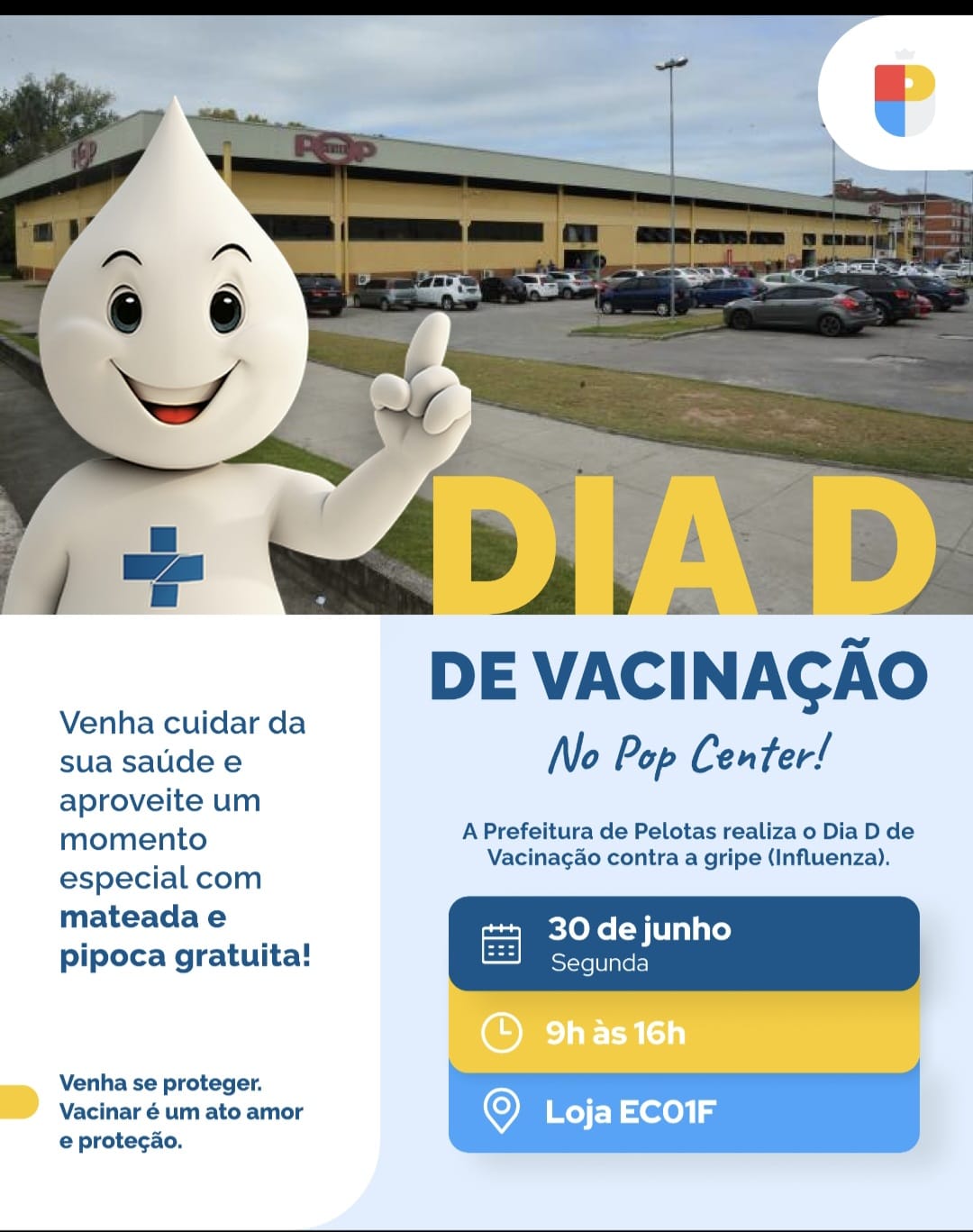Local foi escolhido por registrar grande movimento de público de todas as áreas da cidade