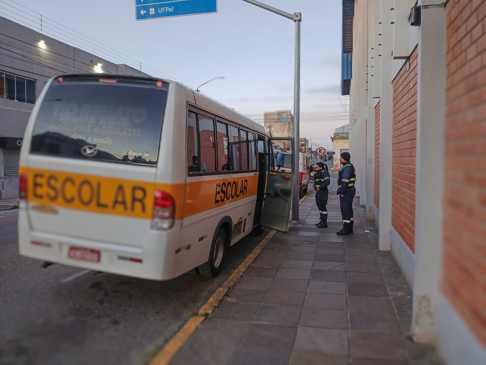 Entre as seis abordagens realizadas, houve apenas uma notificação