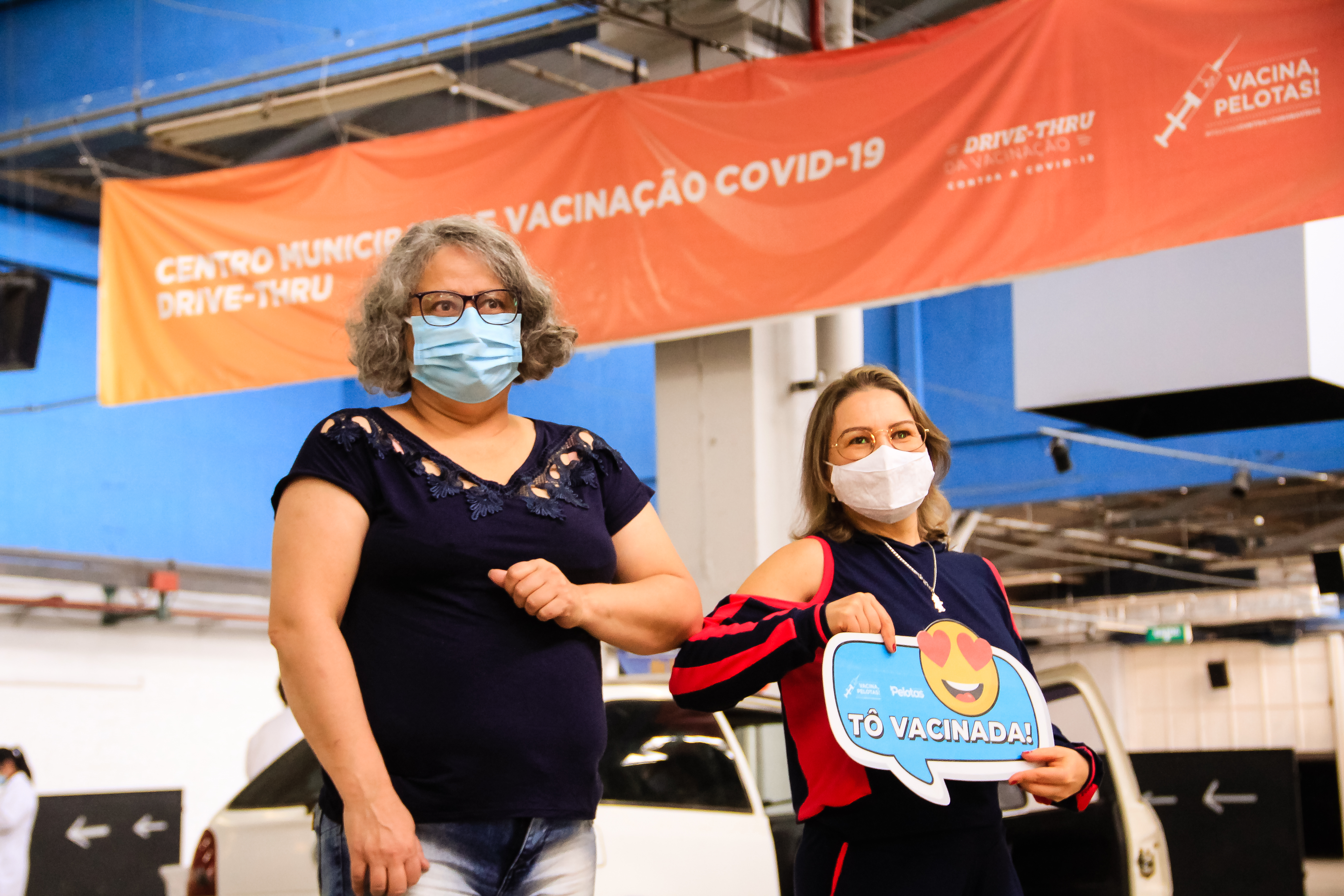 Dia foi destinado para imunização de professores do 3º ao 5º anos do Ensino Fundamental