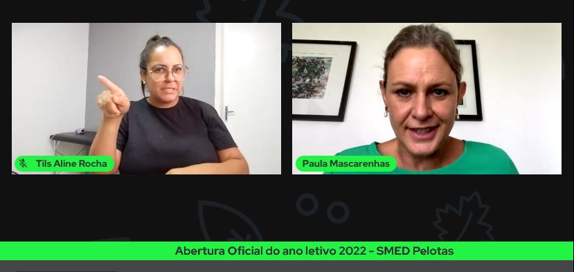 Evento on-line recepcionou os profissionais da educação, que se preparam para o retorno presencial das atividades a partir desta quarta-feira (23)