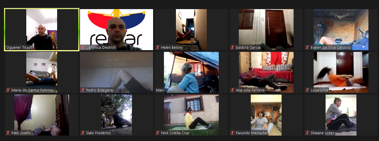 Campeonato nacional de remo ergômetro ocorreu em quatro etapas durante o mês de maio, em acordo com as medidas de isolamento social