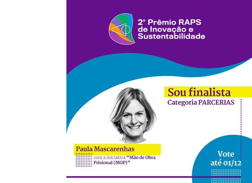 O programa Mão de Obra Prisional (MOP), ligado ao Pacto Pelotas pela Paz, passará a integrar o Banco de Boas Práticas da Rede de Ação Política pela Sustentabilidade (RAPS)