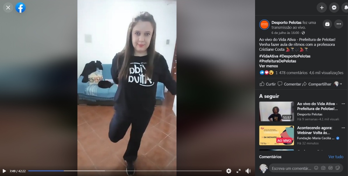 Episódios semanais serão transmitidos ao vivo às quartas-feiras