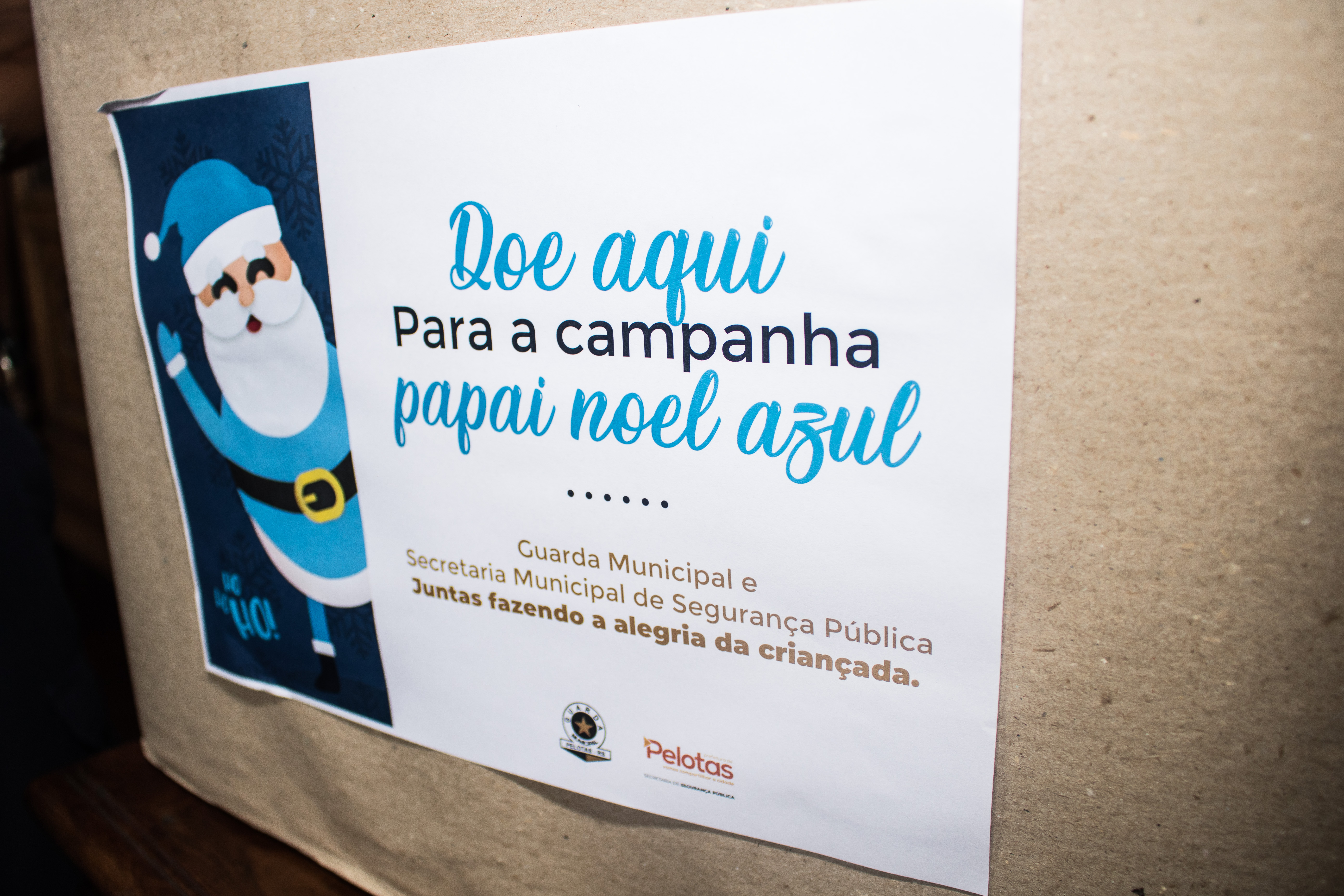 Abertura da iniciativa que busca arrecadar doces para as crianças e a primeira doação foram feitas pelo prefeito em Exercício, em cerimônia no Paço Municipal