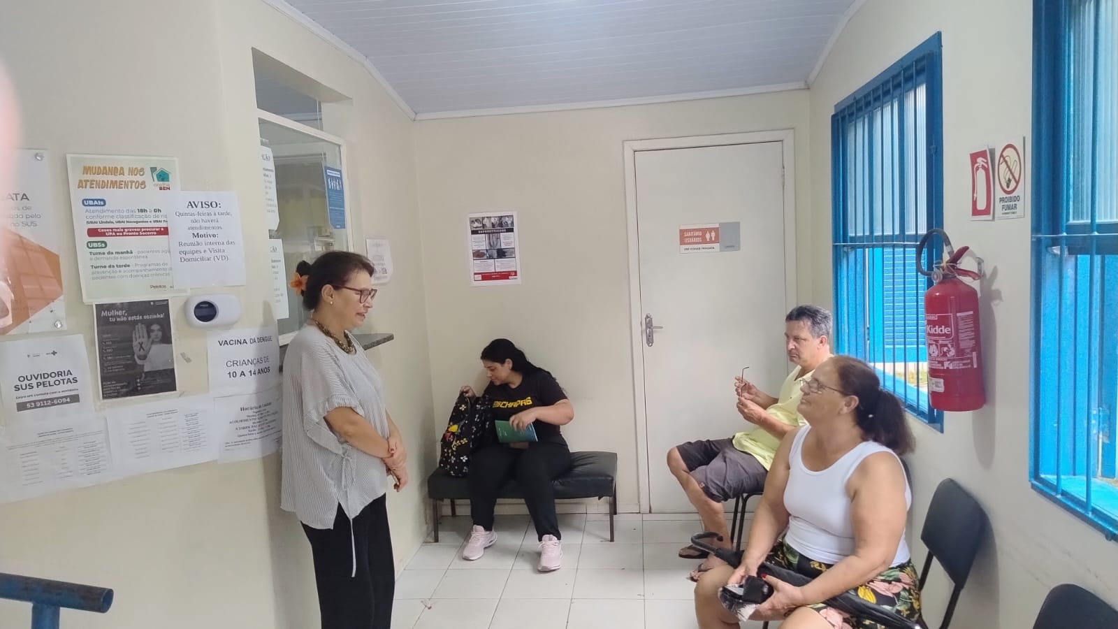 As visitas técnicas nas Unidades Básicas de Saúde (UBS) Simões Lopes e Cohab Fragata aconteceram (17)