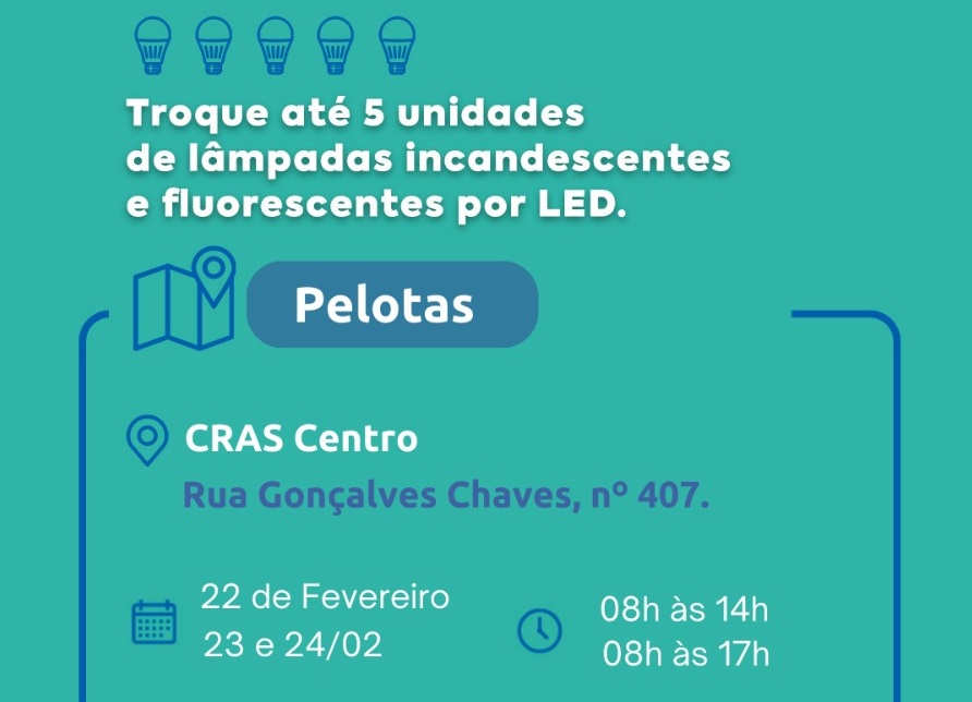 Ação será realizada na próxima semana no Cras Centro