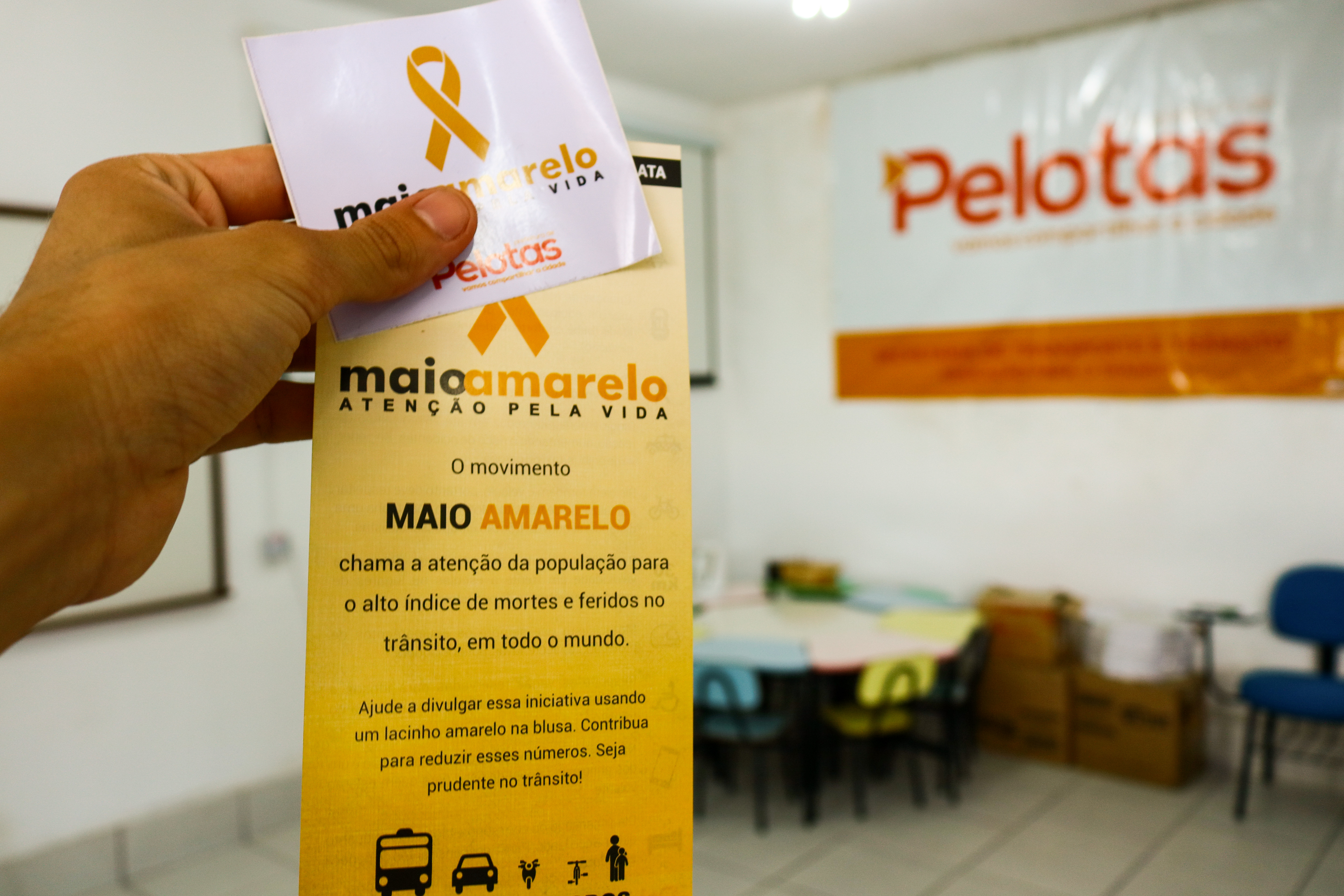 De 2 a 31 de maio, estão previstas blitze educativas, ações e palestras em diversas escolas e CFCs de Pelotas, e passeio ciclístico, entre outras atividades