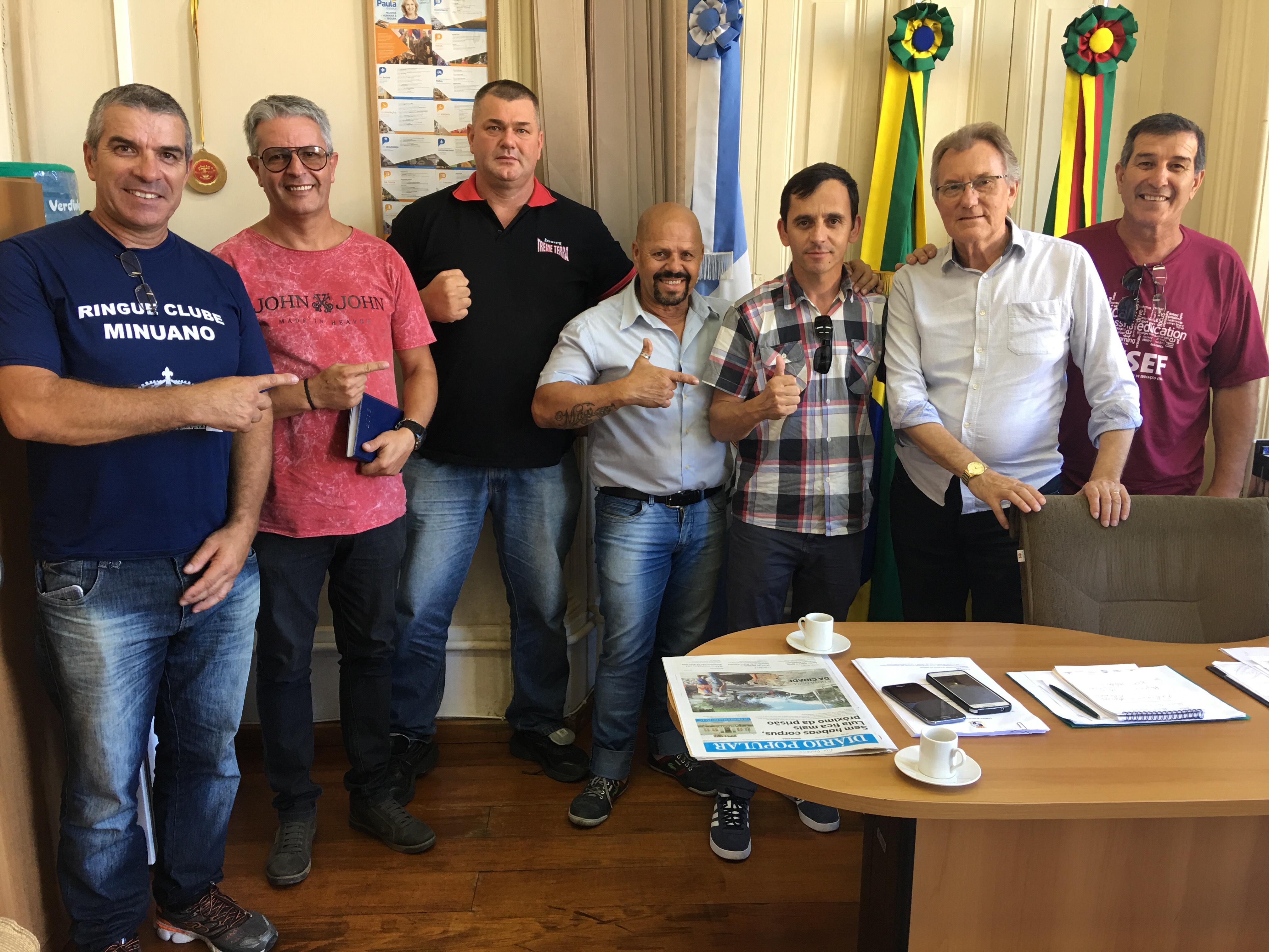 Vice-prefeito manifestou apoio à organização da proposta beneficente