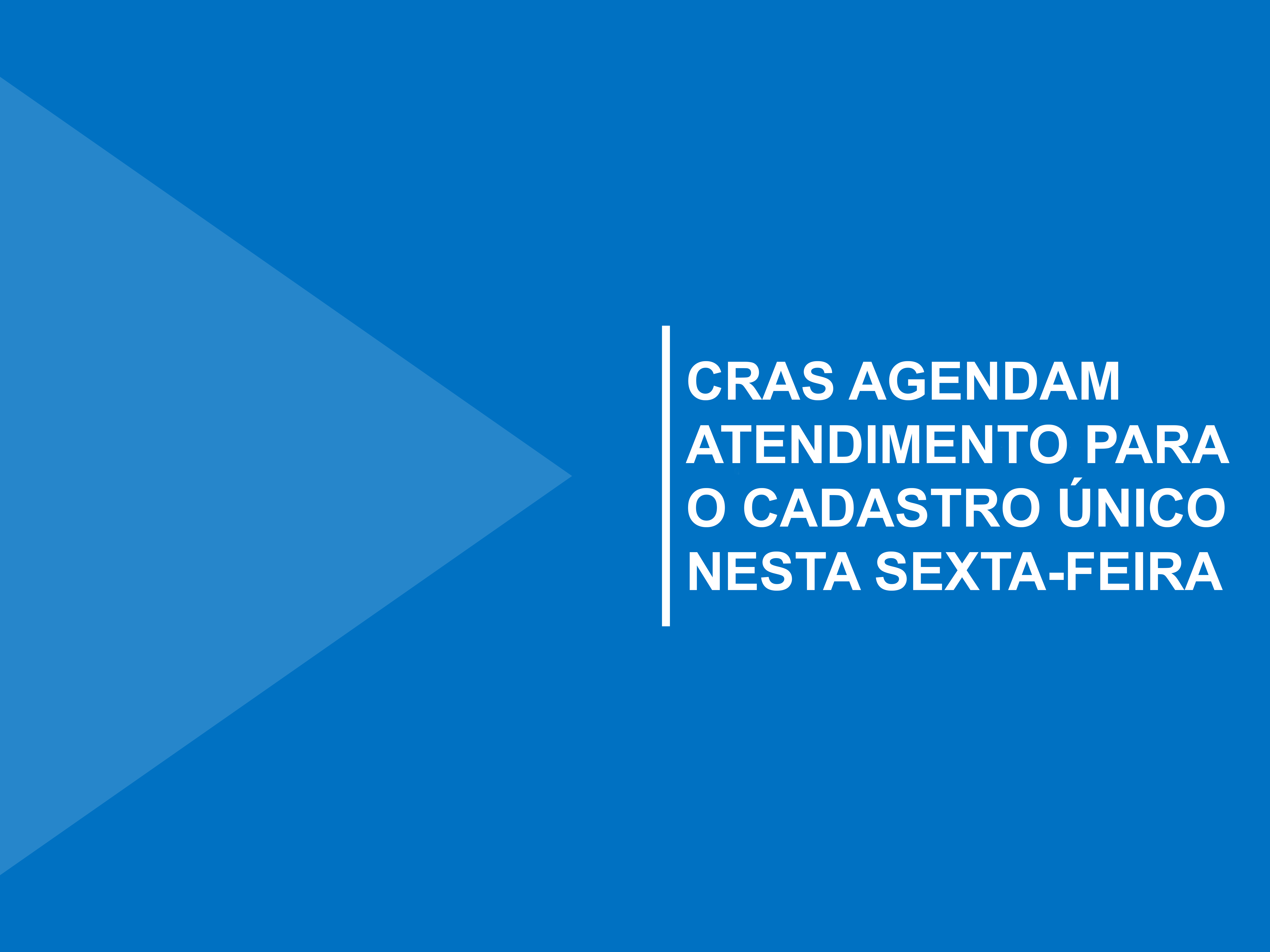 O agendamento para setembro será nesta sexta-feira (26). Todos que procurarem pelo serviço serão atendidos