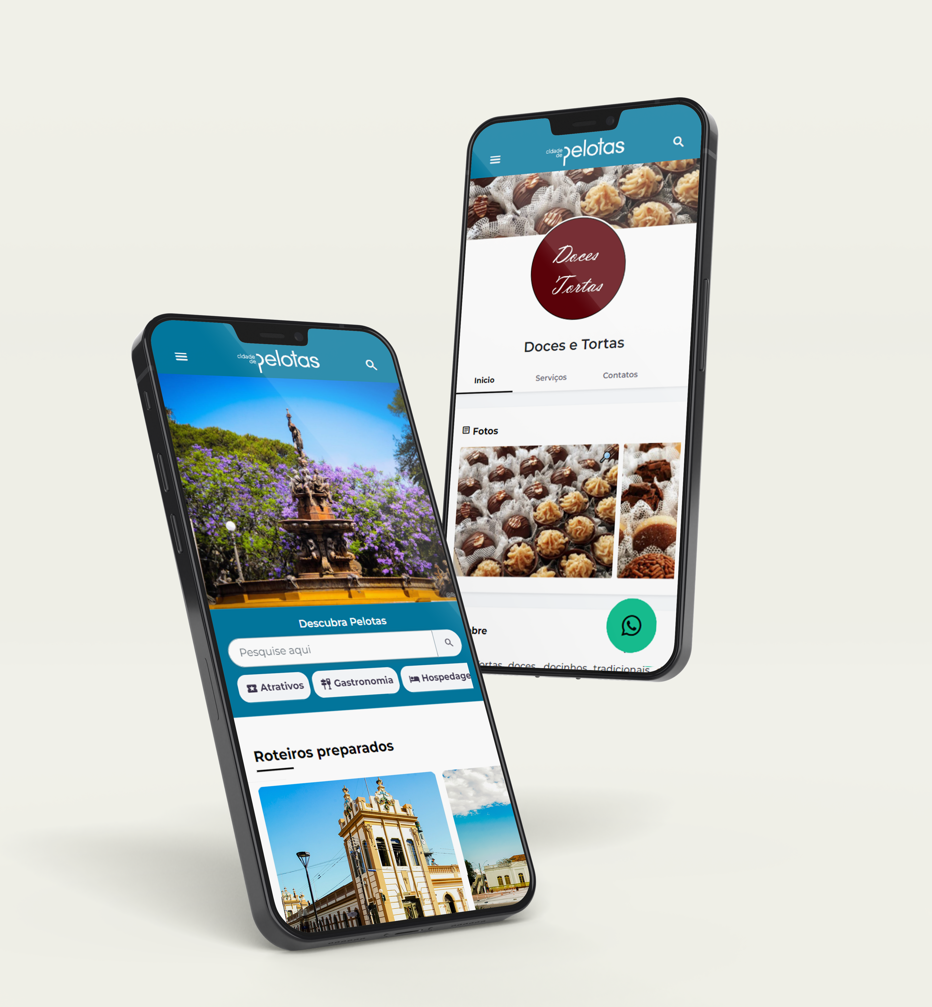 Visite Pelotas é um site que reúne empresas dos setores de lazer, gastronomia e hospedagem, facilitando o contato do turista com os empreendimentos locais