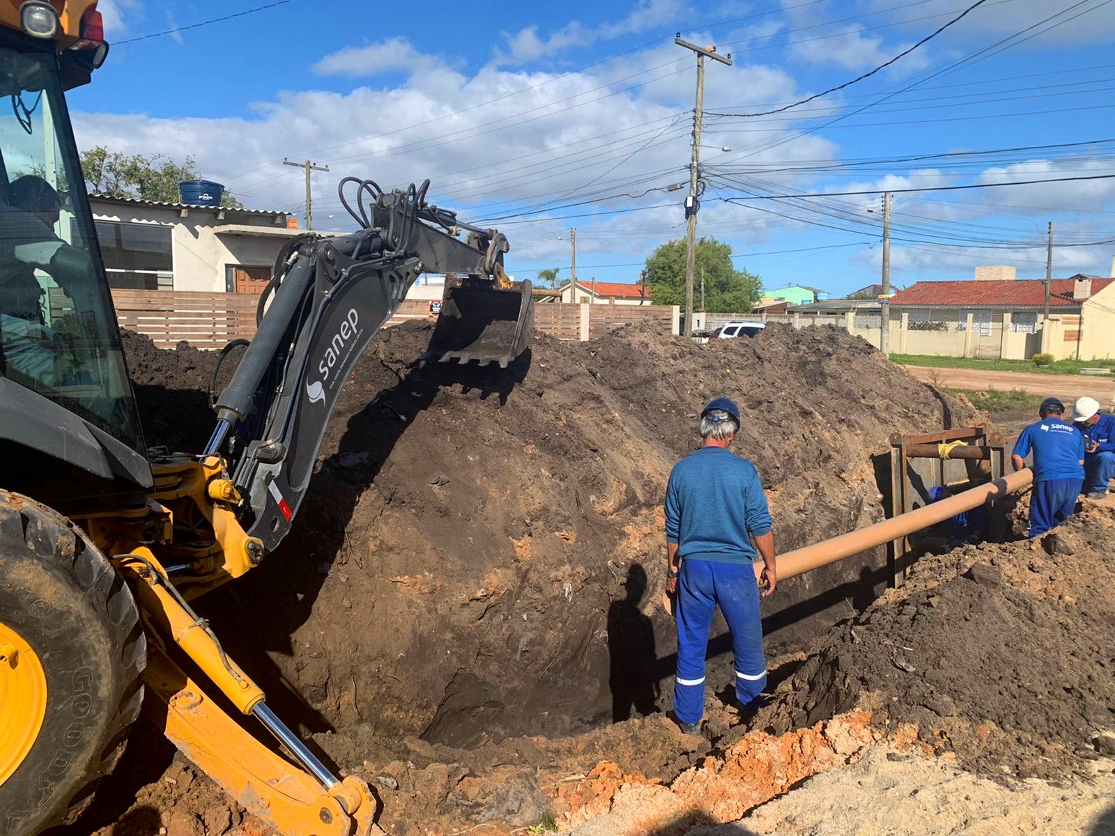Nova tubulação será instalada em trecho de 110 metros da rua Rio Pardo