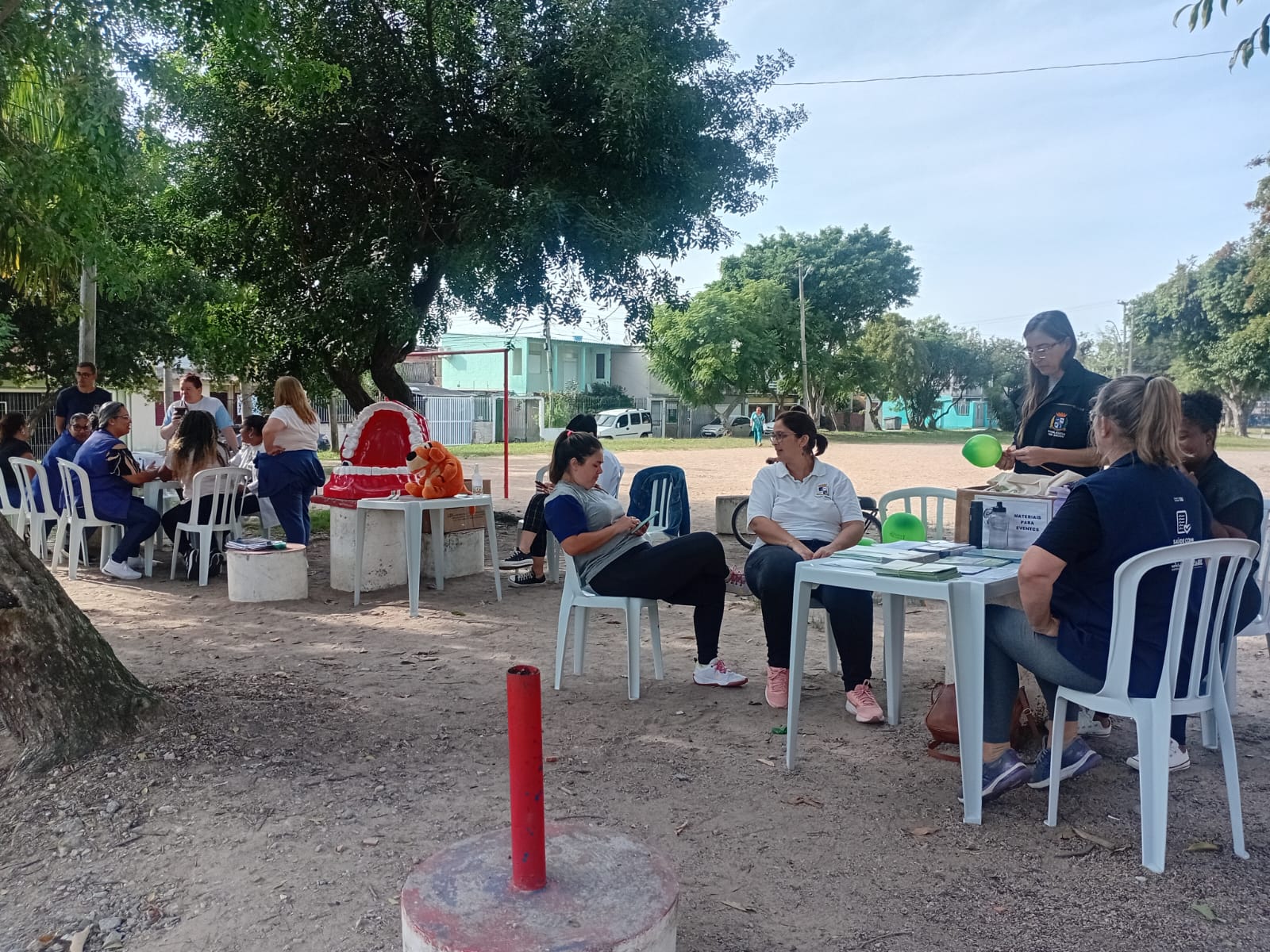 Moradores da localidade podem aproveitar serviços de saúde sem a necessidade de agendamento