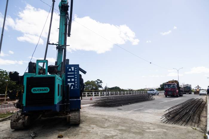 Trabalho de recuperação da estrutura avança para nova etapa