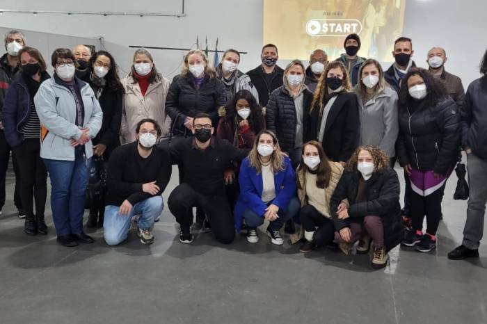 Nesta primeira turma, 30 servidores do Município são capacitados pela metodologia do programa Start, desenvolvida pelo Pacto Pelotas pela Paz