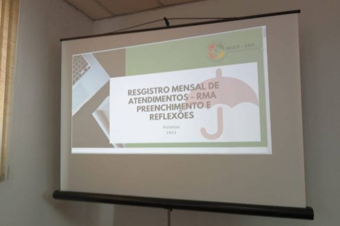 Pauta do encontro foi o Registro de Atendimentos, utilizado na elaboração e avaliação de políticas públicas da área no Município