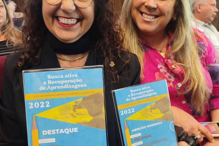 Plataforma Busca Ativa Escolar recebeu menção honrosa como estratégia para redução da evasão escolar e à iniciativa Práticas Pedagógicas de Intervenção nos Anos Iniciais e Finais