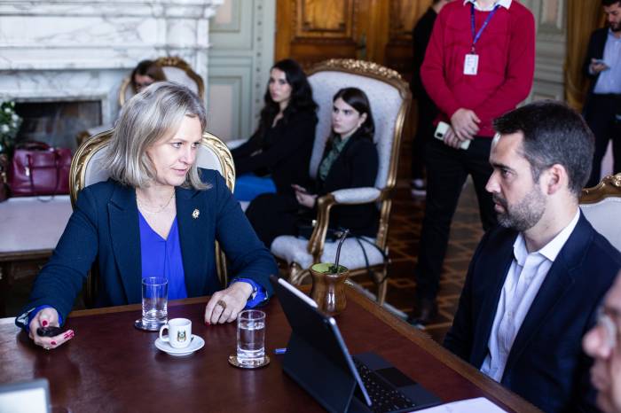No encontro, Paula buscou recursos para novos empreendimentos em Pelotas