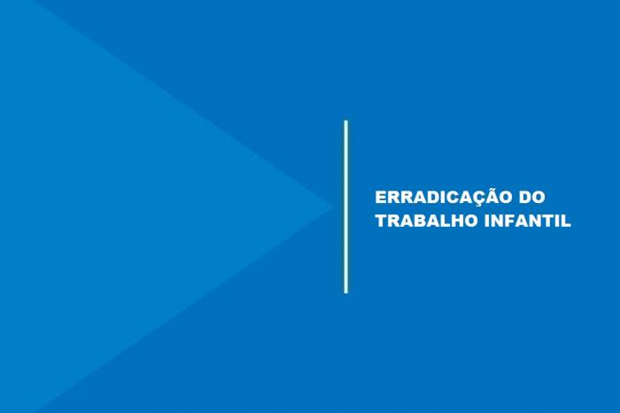 Objetivo das ações é manter as crianças em locais seguros e longe do trabalho