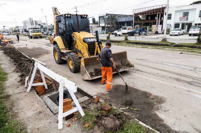 Obras são executadas com agilidade e travessias do primeiro lote já estão instaladas