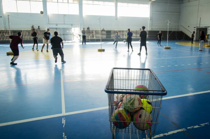 Complexo é o principal local público para prática de esportes na cidade e sedia projetos de várias modalidades.