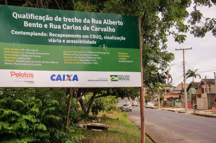 As duas vias serão revitalizadas com recapeamento asfáltico e sinalização. Investimento é de mais de R$ 738 mil