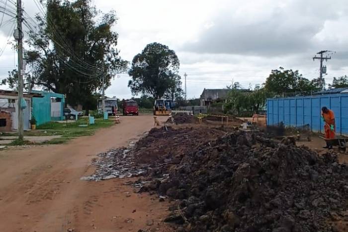 Via no bairro Areal receberá pavimentação asfáltica, sinalização e outros avanços