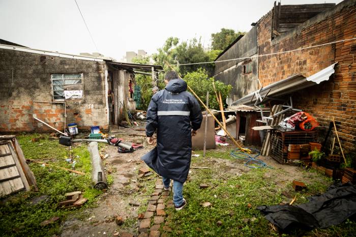 Com 37 famílias atendidas, Getúlio Vargas e Posto Branco foram as localidades mais atingidas pelo temporal de quinta-feira