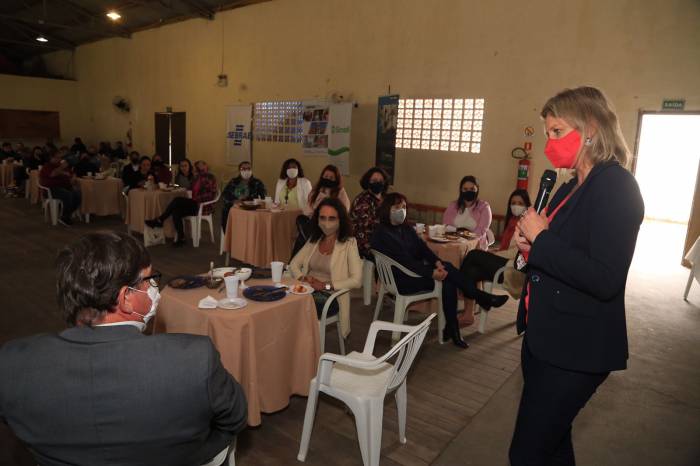Encontro fez parte de mais uma formação oportunizada pelo programa Bairro Empreendedor