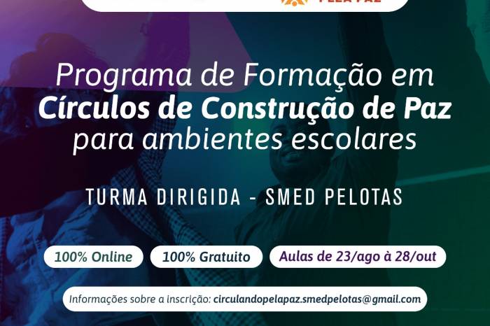 Capacitação é destinada a profissionais da Educação da rede municipal de ensino e inscrições podem ser feitas até dia 28