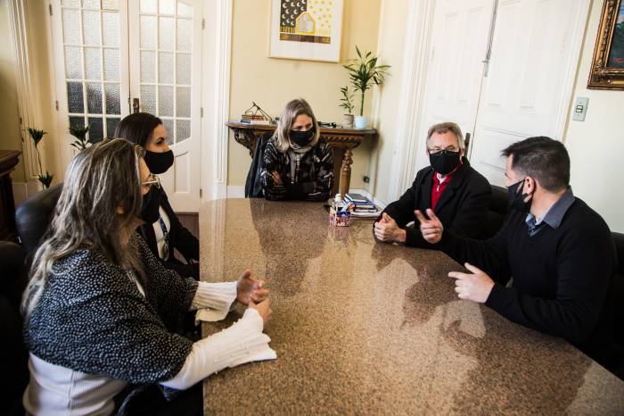 Caixa Econômica Federal apresenta a proposta. Executivos abordam ação, que integra medidas emergenciais adotadas na pandemia