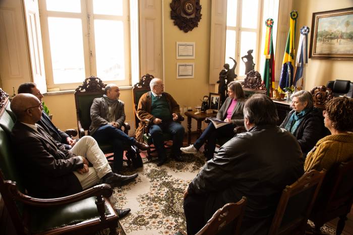 Reunião foi feita com o vice-presidente do Conselho Nacional dos Direitos da Pessoa Idosa