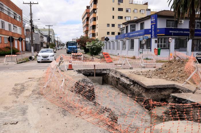 Mais de um quilômetro, entre as ruas Gonçalves Chaves e Marcílio Dias, serão beneficiados