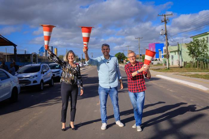 Avenida Quatro contou com investimento de mais de R$2,3 milhões, via emenda parlamentar do deputado Federal Daniel Trzeciak e contrapartida municipal
