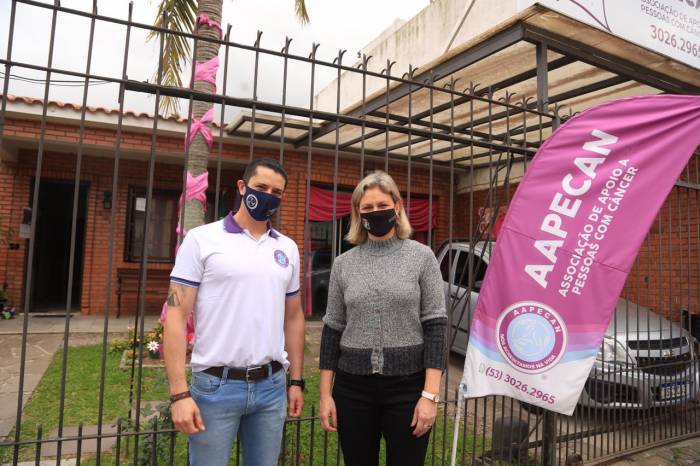 Paula conheceu os espaços e atividades desenvolvidas na instituição que atende pessoas com diagnóstico de câncer em situação de vulnerabilidade social