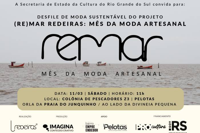 Evento contará com artesanatos reciclados e criados pelas redeiras, além de gravação de um documentário