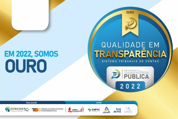 Resultados positivos foram obtidos pela Coordenadoria de Transparência e Controle Interno do Município no Portal da Transparência