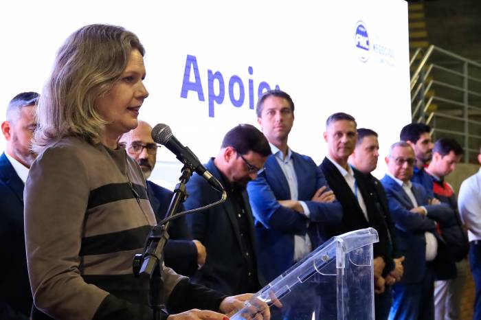 Gestora participou da abertura da Feira de Negócios da Construção em Pelotas