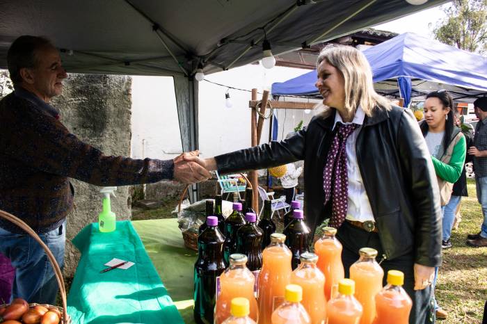 Turismo e produção rural do interior do município estão em estande no Parque de Exposições da Associação Rural
