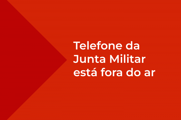 O número 32257400 está fora do ar por tempo indeterminado