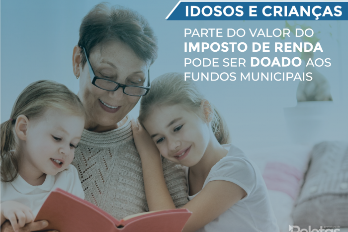 Ao declarar o Imposto de Renda, pelotenses podem destinar até 3% do total devido a projetos que melhorem a vida de idosos do município e outros 3% a crianças e adolescentes