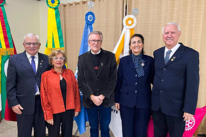 Vice-prefeito prestigiou a cerimônia, reconhecendo o impacto social do clube na sociedade