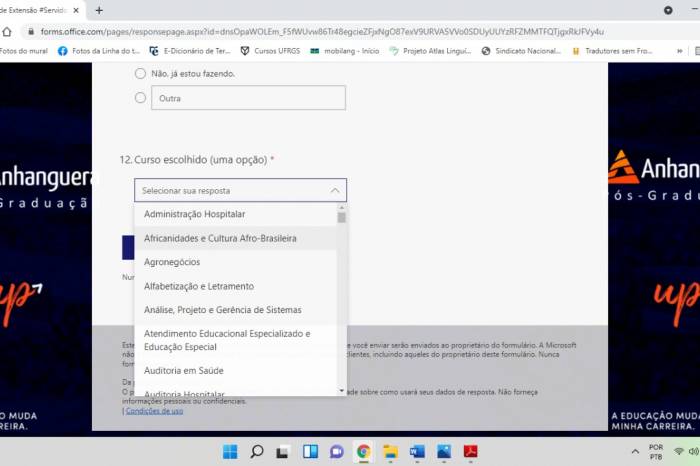 Inscrição em um dos 123 cursos, oferecidos pela parceria entre a Prefeitura e a Anhanguera, pode ser feita até o dia 30