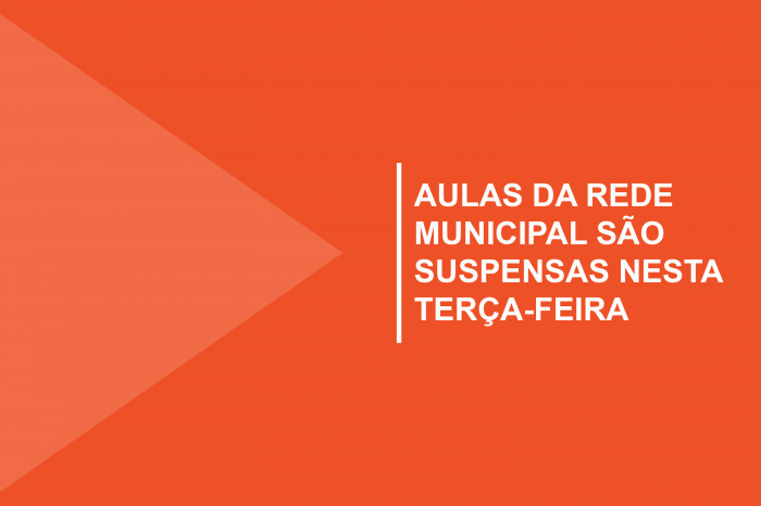 Medida vale para todas as escolas da zona urbana e rural