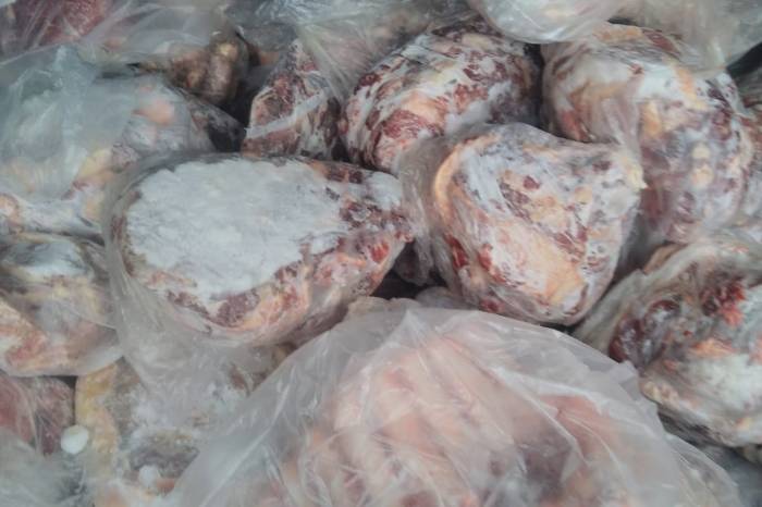 Alimento estava com seu estado alterado