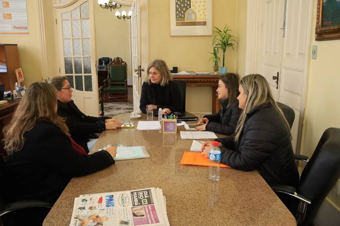 Projeto para qualificar o serviço de saúde foi detalhado à prefeita Paula e será levado para discussão com outros segmentos, como Conselho de Saúde e Legislativo