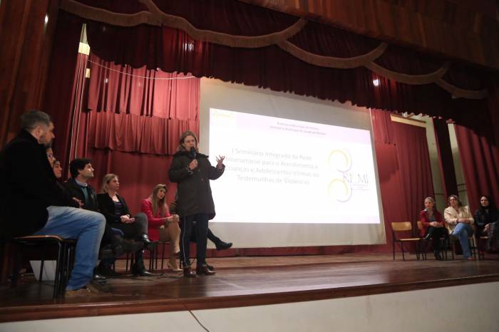 Primeiro Seminário Integrado da Rede Intersetorial para Atendimento às Crianças e Adolescentes Vítimas ou Testemunhas de Violência foi organizado pelo Município com objetivo de fortalecer o grupo de profissionais envolvidos
