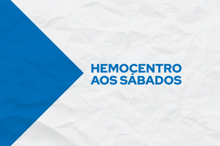 As doações de sangue poderão ser feitas das 8h ao meio-dia nos dias 21 e 28