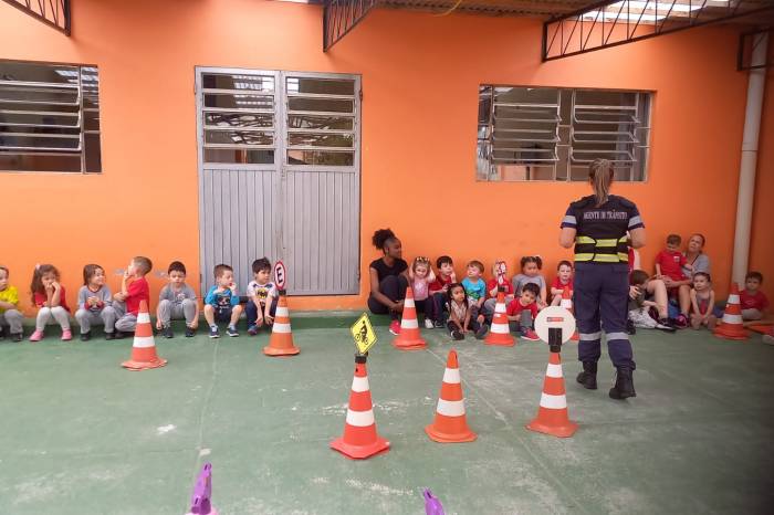 Programação da Prefeitura continua em escolas que solicitam atividades com o setor de Educação para o Trânsito