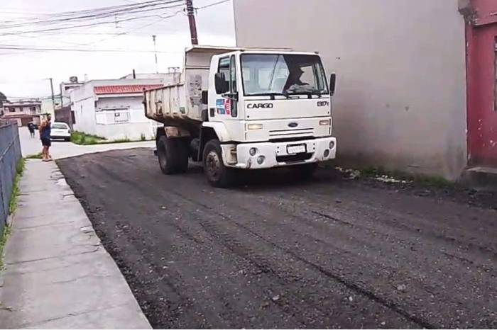 Smop melhorou trecho de 60 metros da via do bairro Simões Lopes